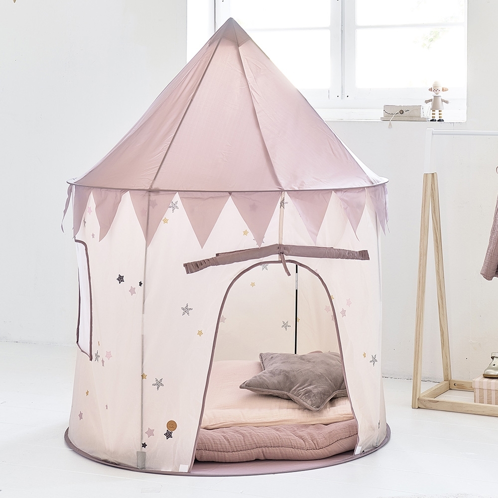 Kids Play Tent «LARA» Pink Castle Pop Up Tent