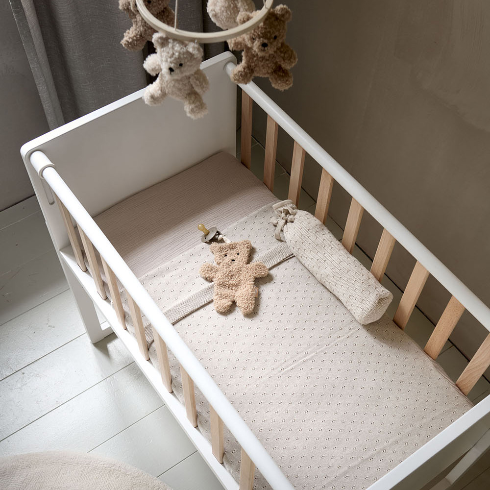 Bedside crib «NUAGE» 45 x 90 cm in white ✔️ Petite Amélie