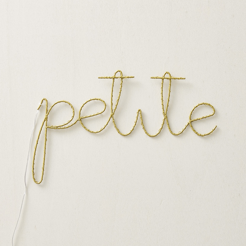 LED word lights | «Petite»