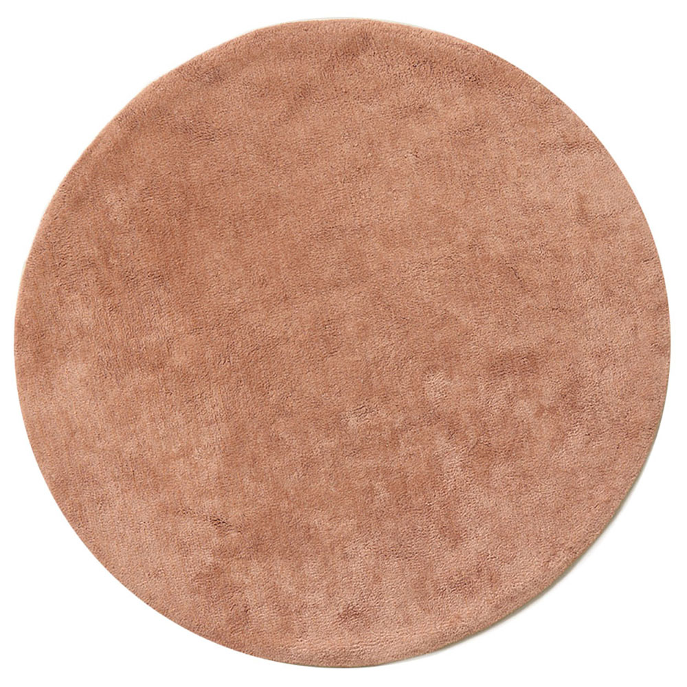 WASHABLE CHILDREN'S RUG| ROUND| TAN