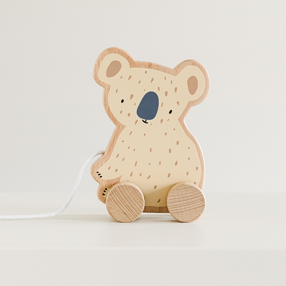 Wooden Animal Pull Along Toy | Bao