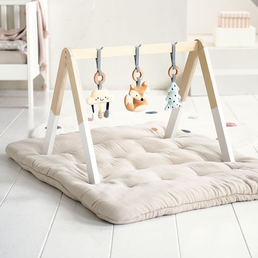 Baby gym for babies «RENARD» with accessories ✔️ Petite Amélie