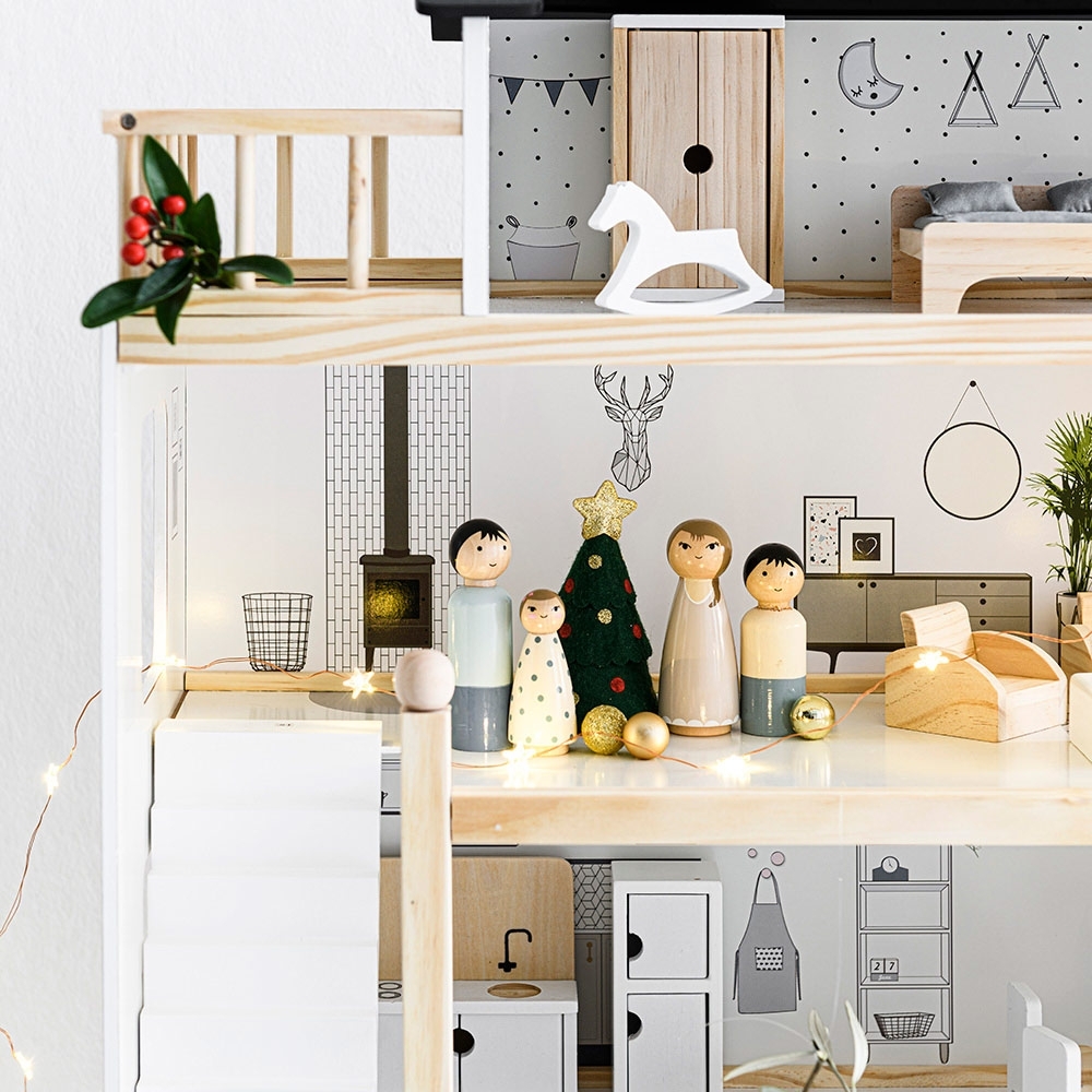 Wooden Dolls House Furniture Set ✔️ Petite Amélie