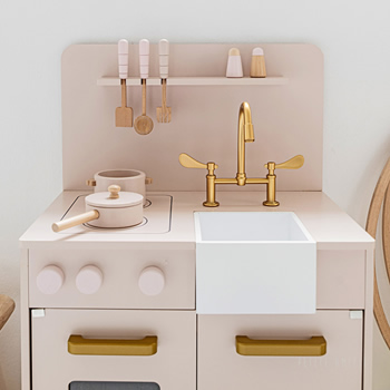 wooden play kitchen uk